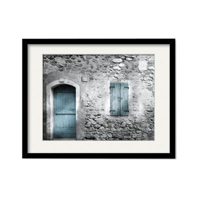 Courtside Market Wall Decor Vintage Facade Framed Art Print