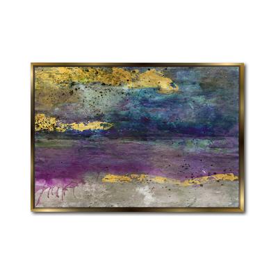 Courtside Market Wall Decor Purple & Gold