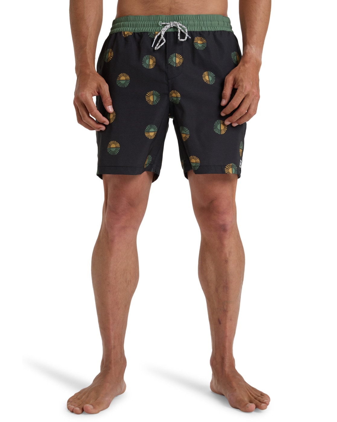 Boardshorts BILLABONG "Sundays", Herren, Gr. M, schwarz, 90% Polyester, 10% Elasthan, Hosen Image