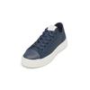 Sneaker MARC O'POLO "im klassischen Vulka-Look", Damen, Gr. 41, blau (navy), Obermaterial: 100% Baumwolle, unifarben, Schuhe
