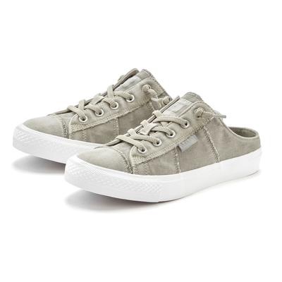 Sneaker ELBSAND "Sabot, Clog, Freizeitschuh, Halbschuh, Stoffschuh", Damen, Gr. 44, grau (hellgrau), Obermaterial: 100% Textilmaterial. Futter: 100% Textilmaterial. Decksohle: 100% Textilmaterial. Laufsohle: 100% Synthetik, unifarben, casual, Schuhe... Image