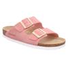 Pantolette ROHDE "ALBA", Damen, Gr. 42, rosa (rose), Veloursleder, klassisch, Schuhe, Sommerschuh, Hausschuh, Zweischnaller, Strandschuh mit Softfußbett