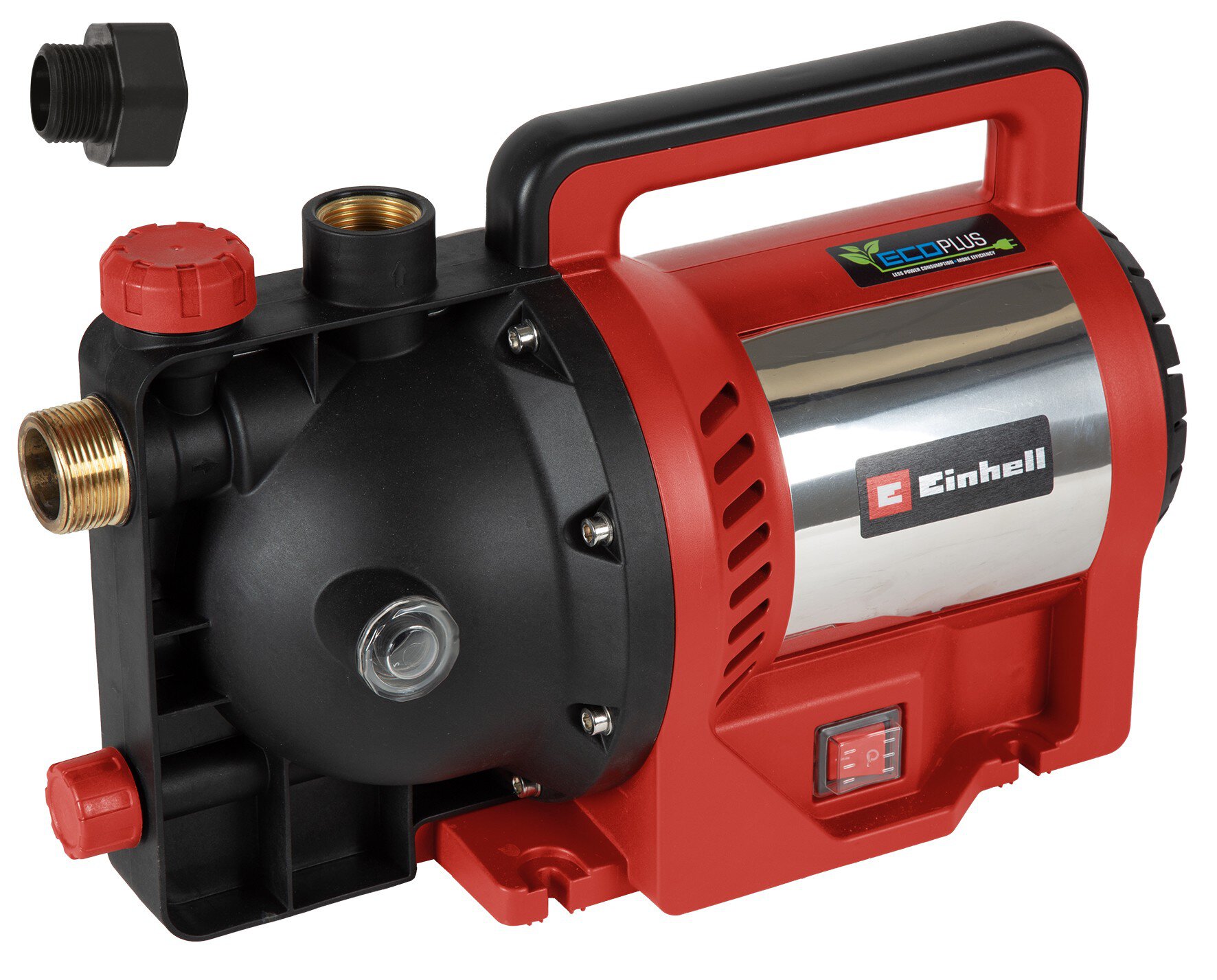 Gartenpumpe EINHELL "»GC-GP 1170 ECO PLUS«", schwarz (schwarz, rot), B:20,5cm H:27cm L:41,5cm, Pumpen Image