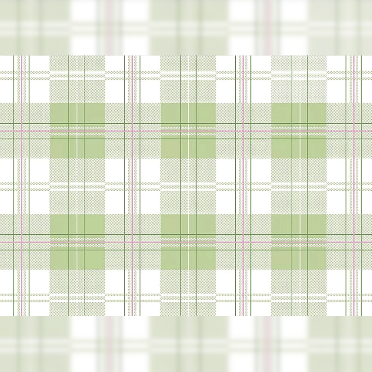 Ava 50 Papiertischsets 43x30cm Karo Muster Platzsets Telleruntersetzer Einweg Tischset Frühling Sommer Hochzeit Landhausstil Picknick Party Dekoration Image