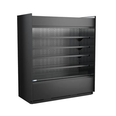 Structural Concepts B67R 71 5/8" Oasis Vertical Open Air Cooler w/ 5 Levels, 208-240v, Black