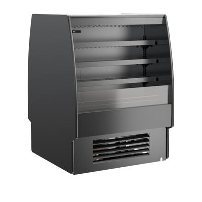 Structural Concepts FSC460R 47" Oasis Vertical Open Air Cooler w/ 4 Levels, 208-240v, Black