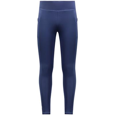 Holloway 222801 Girls Tights Powered by Coolcore in Navy Blue size Small | Polyester/Spandex Blend
