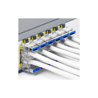 [SmartKeeper ESSENTIAL] 12 x LAN Kabel Schlösser ohne BASIC Typ Schlüssel / Dunkelblau Image
