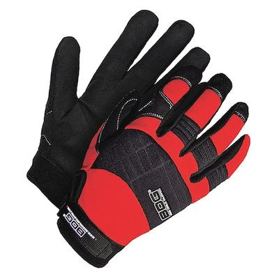 BDG 20-1-10603R-XL X-Site Mechanics Gloves, Synthetic Leather Palm, Spandex