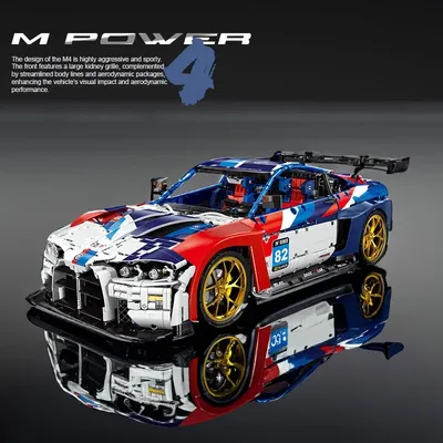 4556PCS MOC Technica M4 Supercars Bausteine Stadt Geschwindigkeit Super Racing Modell Ziegel Hohe-Tech Spielzeug Geschenk für jungen Kind Erwachsene Image