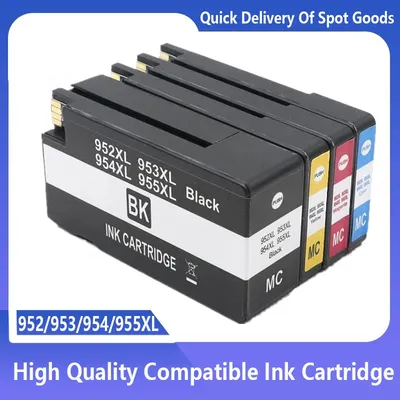 For HP 952XL 953XL 954XL 955XL Replacement Ink Cartridge For HP Officejet Pro 7720 7730 7740 8210