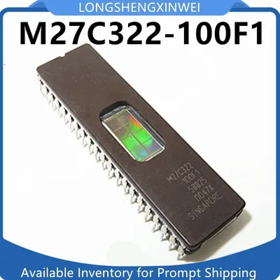 1PCS NEW M27C322 M27V322-100F1 D27C8000D-12 DIP42 M27C802CZ M27V160-100F1 M27V160-100XF1 Memory