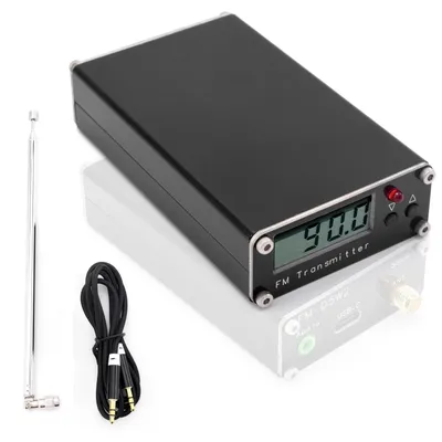 0.5W Frequency Modulation Emitter 76-108Mhz FM Transmitter 2KM Transmission Distance 500mW Max