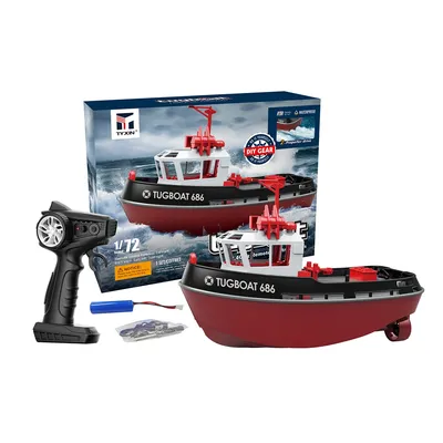 NEW 686 RC Boat 1/72 Powerful Dual Motor Wireless Radio Control Shipboat 2.4G Electric Remote