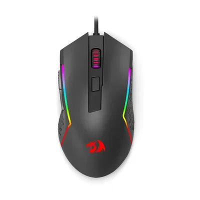Redragon M616 RGB Gaming 10000 DPI Wired Optical 6 Programmable Buttons 8 Backlit Modes Software