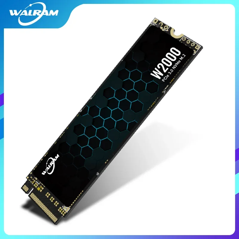WALRAM M2 NVMe SSD 1TB 512GB 256GB 128GB Disco rigido M 2 NVMe PCIe 3.0 2280 Disco a stato solido interno 1 TB HDD per laptop desktop