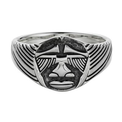 caï Ring 925/- Sterling Silber Herren Image