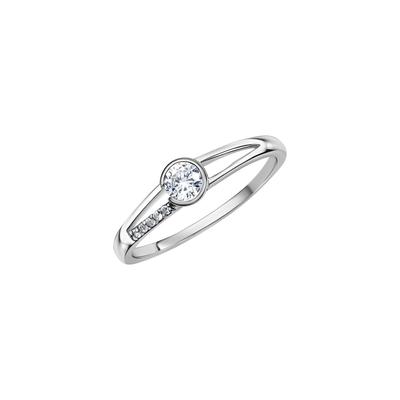 Fascination by Ellen K. Ring 375/- Gold Zirkonia weiß 064 (20,4) Damen Image