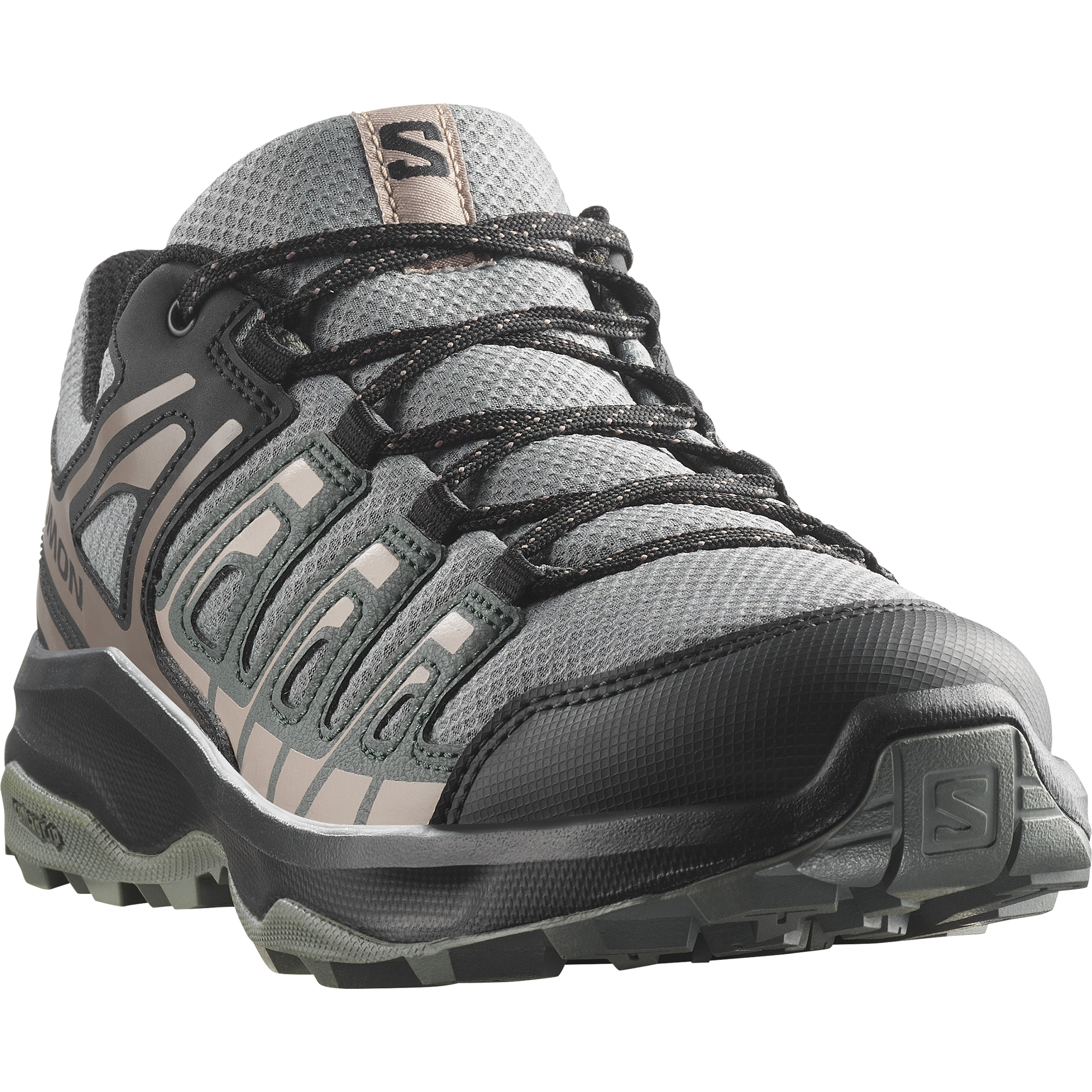 Wanderschuh SALOMON "EXTEGRA W", Damen, Gr. 37, sedona sage, urban chic, etherea, Synthetik, Textil, Schuhe Wanderschuh, wasserdicht, Topseller