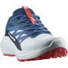 Trailrunningschuh SALOMON "ALPHAGLIDE", Gr. 44,5, ballad blau, dunkelblau, fiery rot, Synthetik, Textil, sportlich, Schuhe, wasserdicht