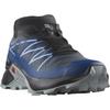 Trailrunningschuh SALOMON "METACROSS 2 M", Gr. 44,5, schwarz, lapis blau, quarry, Synthetik, Textil, sportlich, Schuhe, wasserdicht