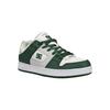 Sneaker DC SHOES "Manteca Se", Gr. 6,5(38,5), weiß, grau, grün, 53.02% Leder, 46.98% Synthetikmaterial, Schuhe