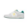 Skateschuh DC SHOES "Manteca 4 S", Gr. 13(47), sanftes weiß, dunkelgrün, 53.02% Leder, 46.98% Synthetikmaterial, Schuhe
