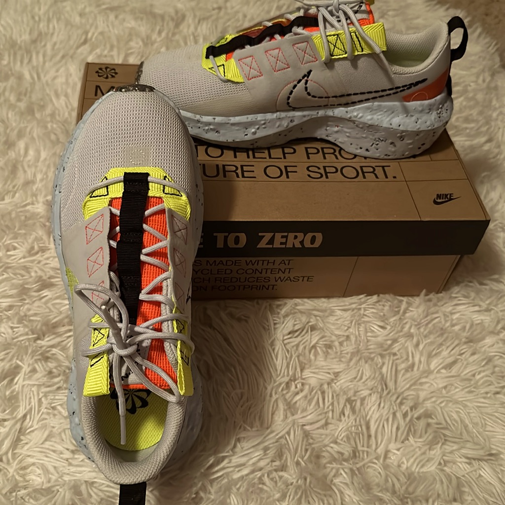 Nike Shoes | Women’s Nike Crater Impact Size 8 | Color: Gray/Yellow | Size: 8