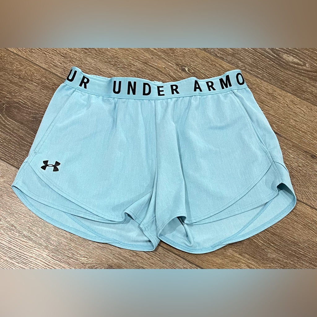 Under Armour Shorts | Women’s Under Armour Running Shorts Size Small Running Shorts Blue Shorts | Color: Blue | Size: S