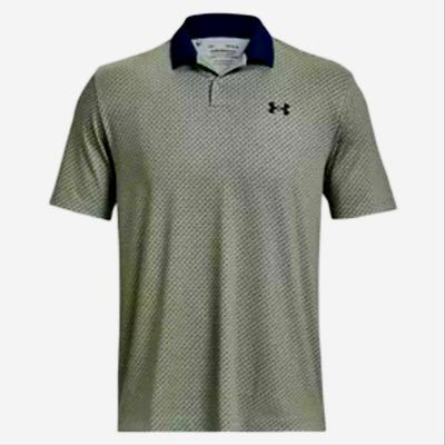 Under Armour Shirts | Under Armour Men's Performance 3.0 Printed Polo Nwt Small | Color: Blue/Green | Size: S
