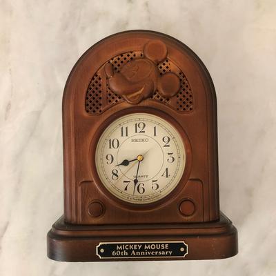 Disney Wall Decor | Vintage 1987 Like New Collectible Disney Clock | Color: Red | Size: Os