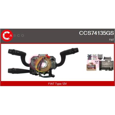 CASCO Lenkstockschalter 12V für FIAT 735421105 735430090 735421113 CCS74135GS Image