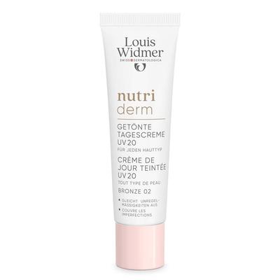 Widmer nutriderm getönte Tagescr.UV 20 bron.02 o.P 30 ml Creme Image