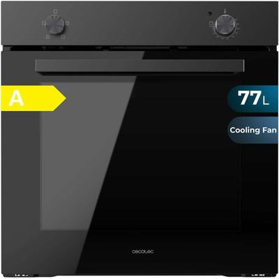 Cecotec - Konventioneller Einbaubackofen de 77L Bolero Hexa C126000 Dark Inox a. 2800W, 4