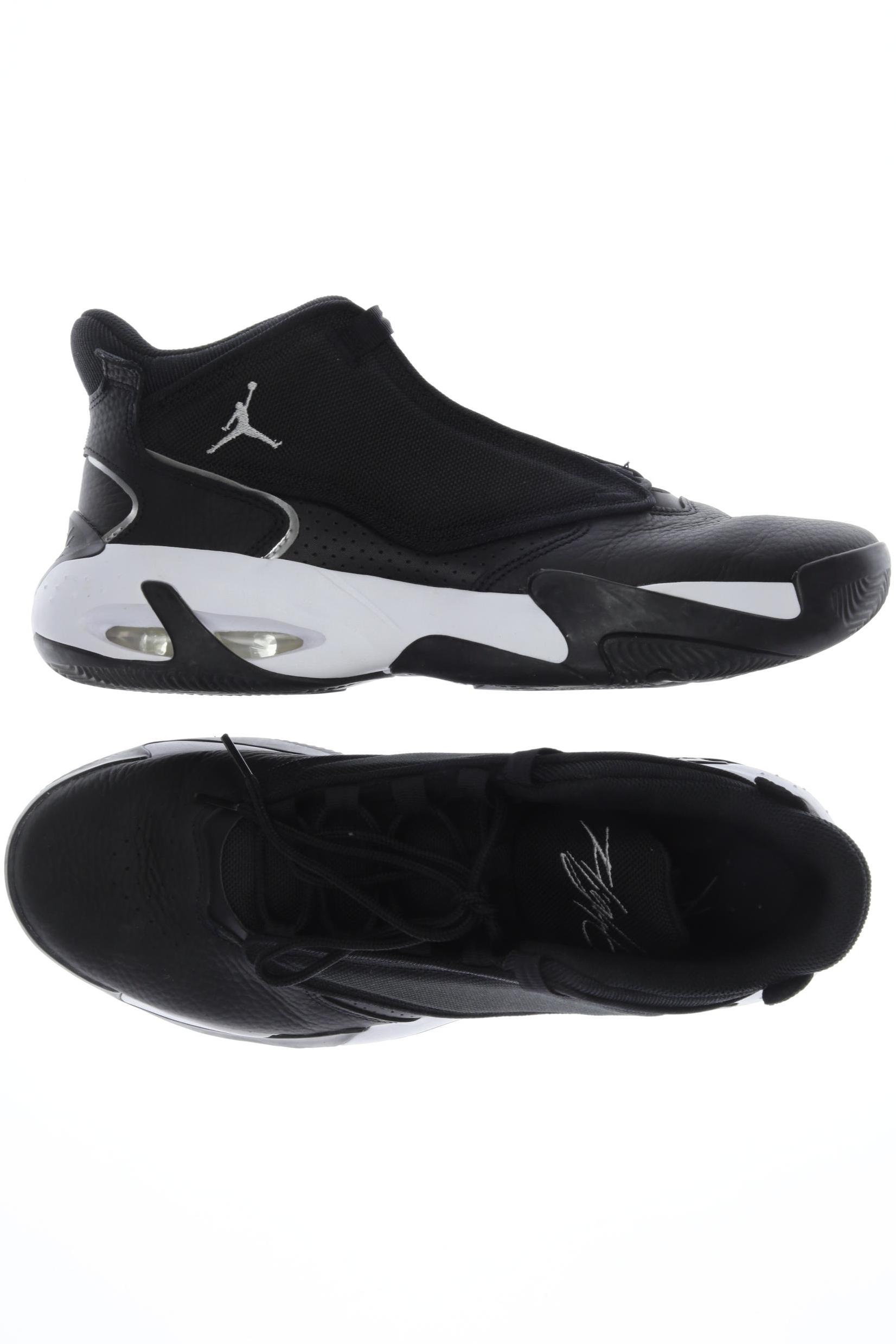 Nike Air Jordan Herren Sneakers, Gr. 45, schwarz, Leder Image