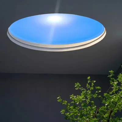 Led Smart Blue Sky Lights Künstliches Oberlicht, klares Himmellicht für Wohnzimmer, Büro, Arbeitszimmer, Badezimmer