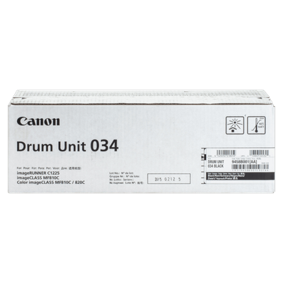 Canon 034 Black Drum Unit, 9458B001