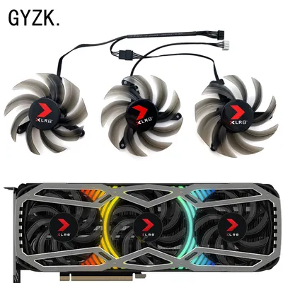 TH8015S2H-PCC01 For PNY GeForce RTX3070 3070ti 3080 3080ti 3090 XLR8 REVEL EPIC-X RGB Triple Fan