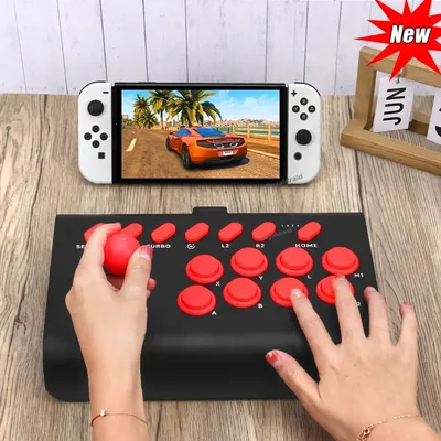 Y02 Arcade Joystick for PS4/PS3/Xbox One/Switch OLED/Android/iOS Wired Wireless Street Fighter