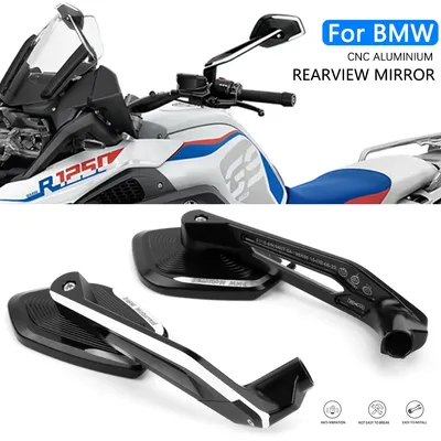 Rearview Mirror For BMW R1300GS R1250GS ADV S1000XR F900R/XR F850GS F750GS G310GS R1200GS F900GS