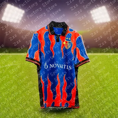 Adult Kids Soccer Sportswear Summer Training Switzerland Basel Jersey Football T Shirt Home/Away