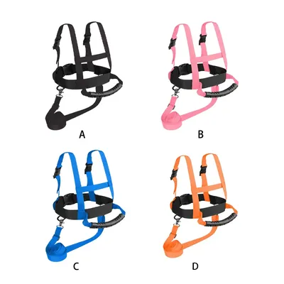 Nylon Kids Ski Harness Snowboard Trainer Speed Control With Shoulder Strap Children Ski Harness