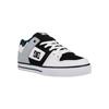 Sneaker DC SHOES "Pure", Gr. 7(39), new teal, weiß, 55.4% Leder, 44.6% Synthetikmaterial, Schuhe Skaterschuh Sneaker low