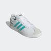 Sneaker ADIDAS PERFORMANCE "MERCEDES - AMG PETRONAS FORMULA ONE TEAM VL COURT SCHUH", Gr. 38, cloud weiß, semi mint rush, core schwarz, Synthetik, Leder, sportlich, Schuhe, Mercedes AMG Motorsport
