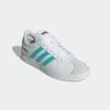 Sneaker ADIDAS PERFORMANCE "MERCEDES - AMG PETRONAS FORMULA ONE TEAM VL COURT SCHUH", Gr. 46, cloud weiß, semi mint rush, core schwarz, Synthetik, Leder, sportlich, Schuhe, Mercedes AMG Motorsport