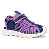 Sandale GEOX "J SANDAL AIRADYUM GI", Kinder, Gr. 33, lila (lila, navy), Textil, Synthetik, sportlich, Schuhe, Wasserschuh, Badesandale für Spaß am Wasser