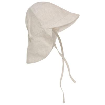 Huttelihut - Kid's Summer Hat UV20 with Neck Shade - Hut Gr 74/80 beige/grau Image