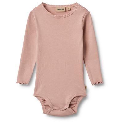 WHEAT - Kid's Rib Body L/S Regitze - Alltagsunterwäsche Gr 80 rosa Image