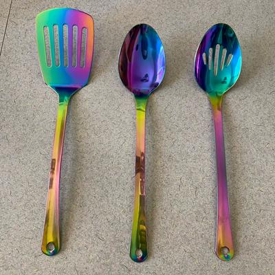 Urban Outfitters Kitchen | Urban Outfitters Iridescent Cookware Set | Color: Blue/Purple | Size: Os