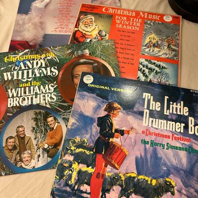 Columbia Media | Vintage Records Lot Of 4 Christmas Music Excellent Condition | Color: Green/Red | Size: Os